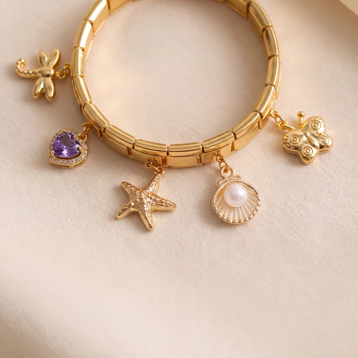 Lustre Charm Bracelet