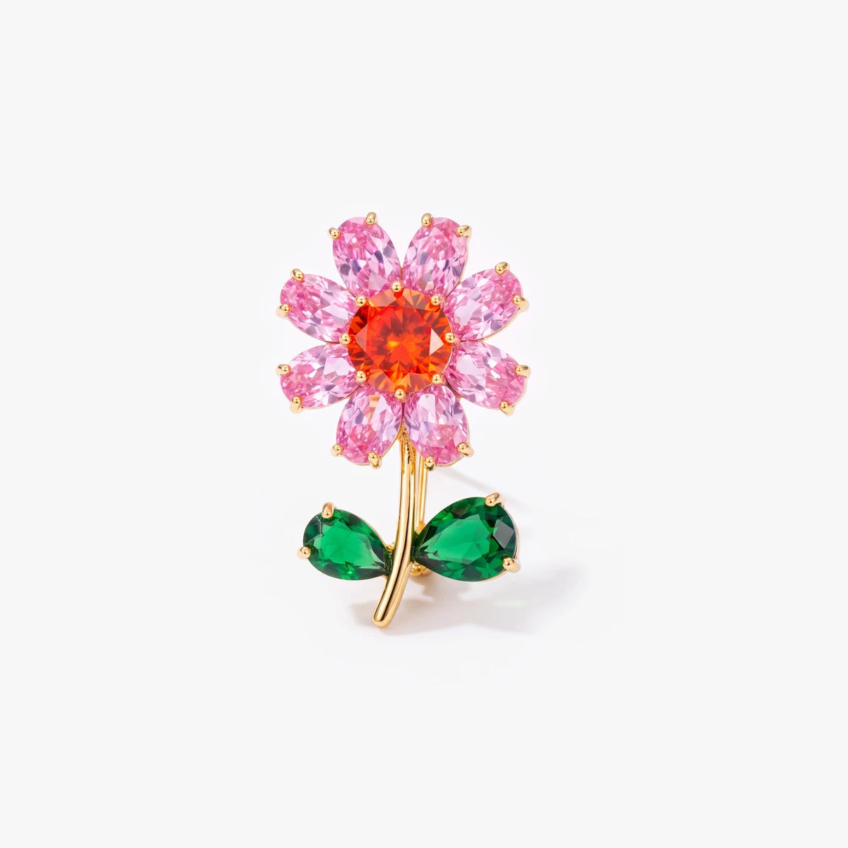 Primrose Daisy Brooch