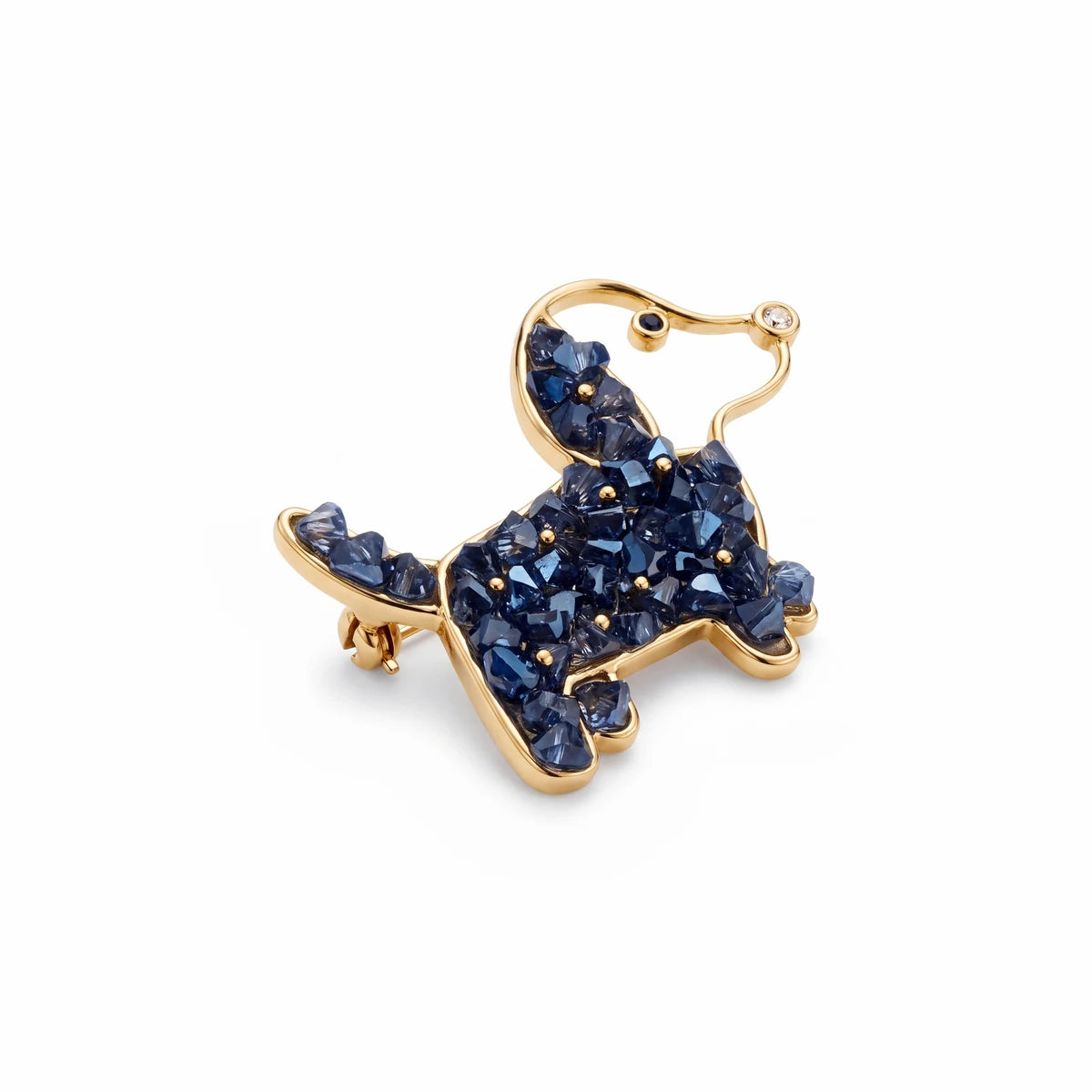 Belle Puppy Brooch
