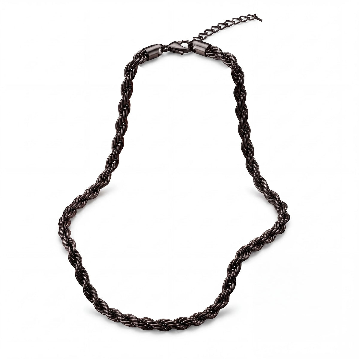 Black Rope Chain for Men - view 4