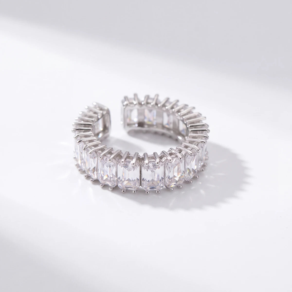 Tiara Baguette Band Ring