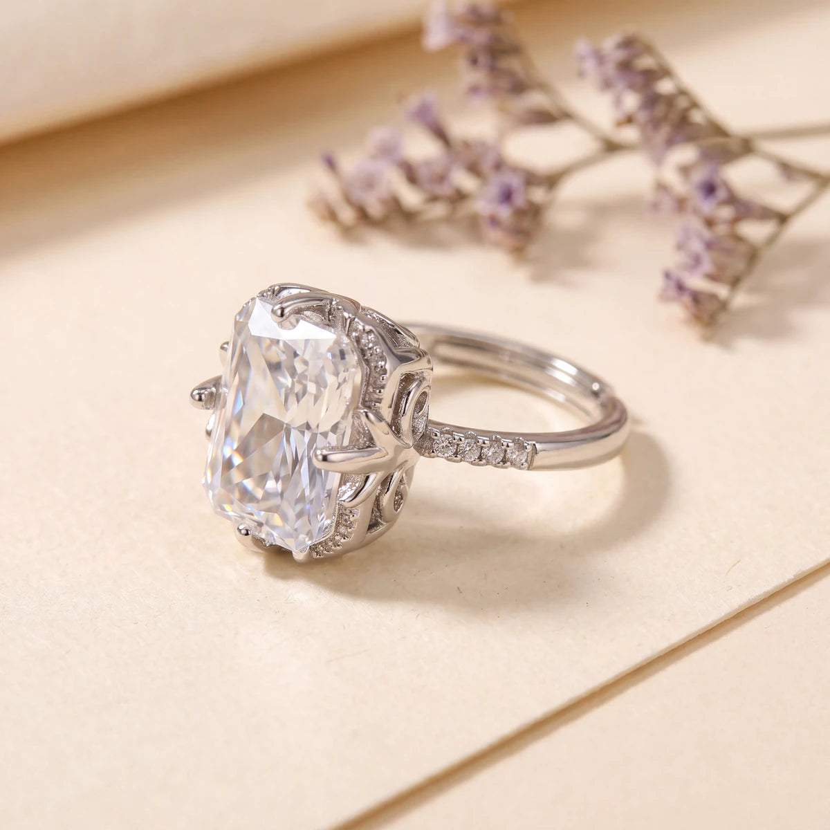 Peony Radiant Cocktail Ring