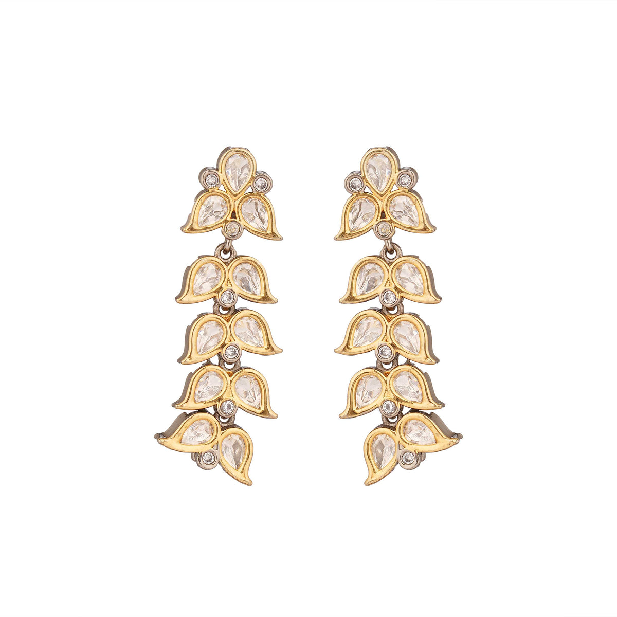 Vicrotia Smith Polki Danglers Earrings