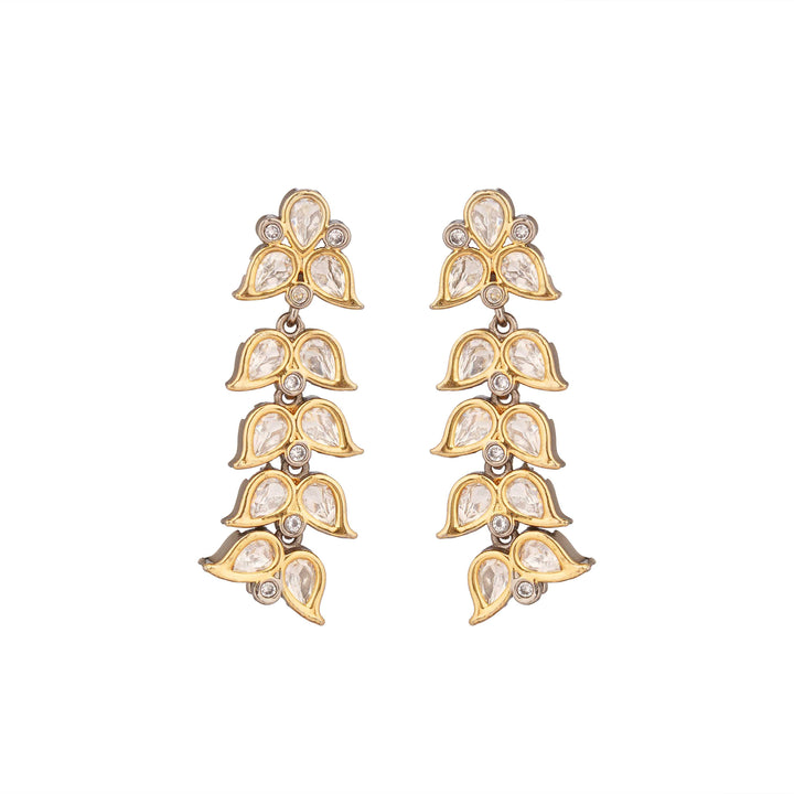 Vicrotia Smith Polki Danglers Earrings
