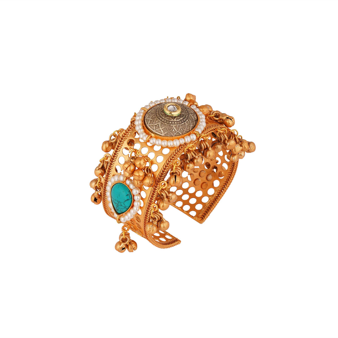 Gulmarg Fusion Apala Kada Ghungroo Bracelet