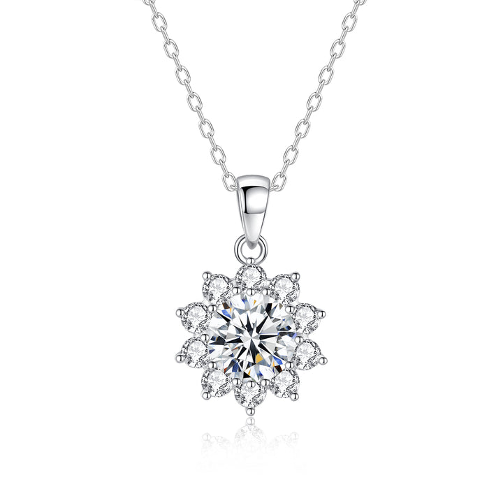 Lumi Blaze Iced Emerald Cut Necklace