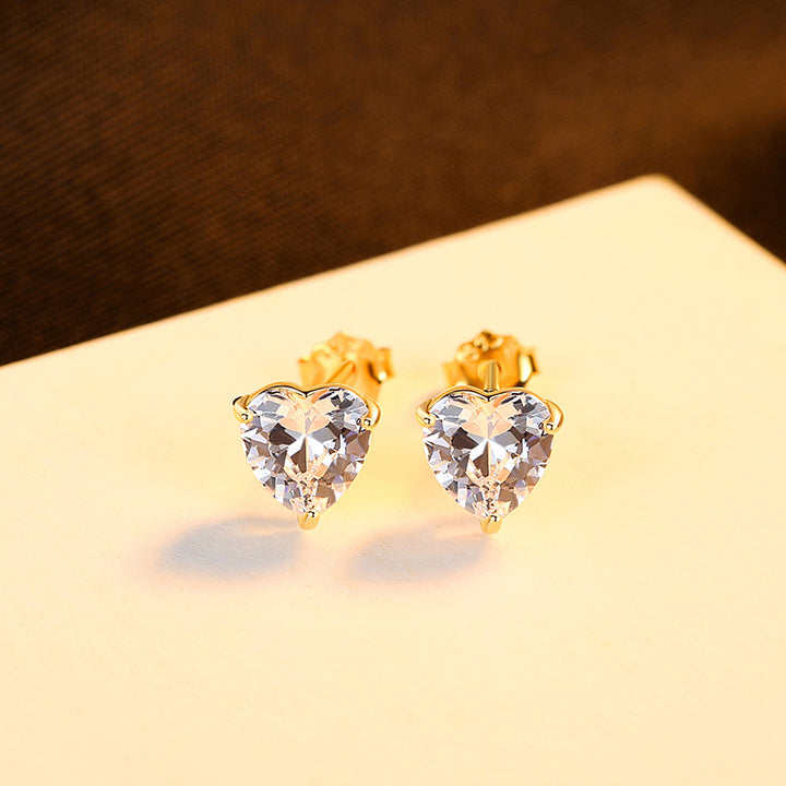 Remy Charming Heart Shape Stud
