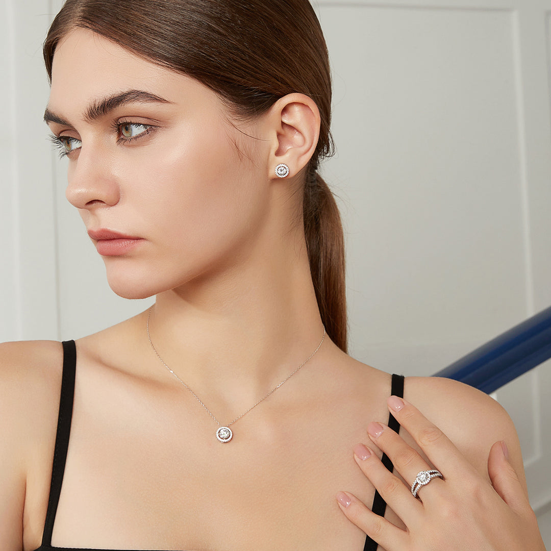 Leni Nestle Diamond Cut Earring