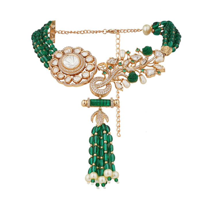Lily Emerald Glow Jewellery Moissianite Set