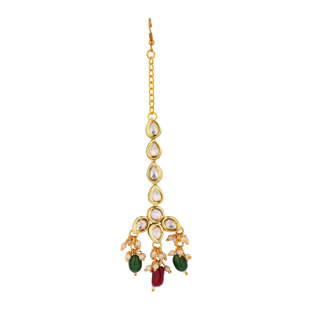 Nargish Royal Authentic Meenakari Choker Fit Set