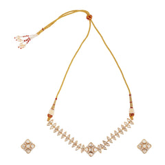 Amalia Sole Polki Necklace Set