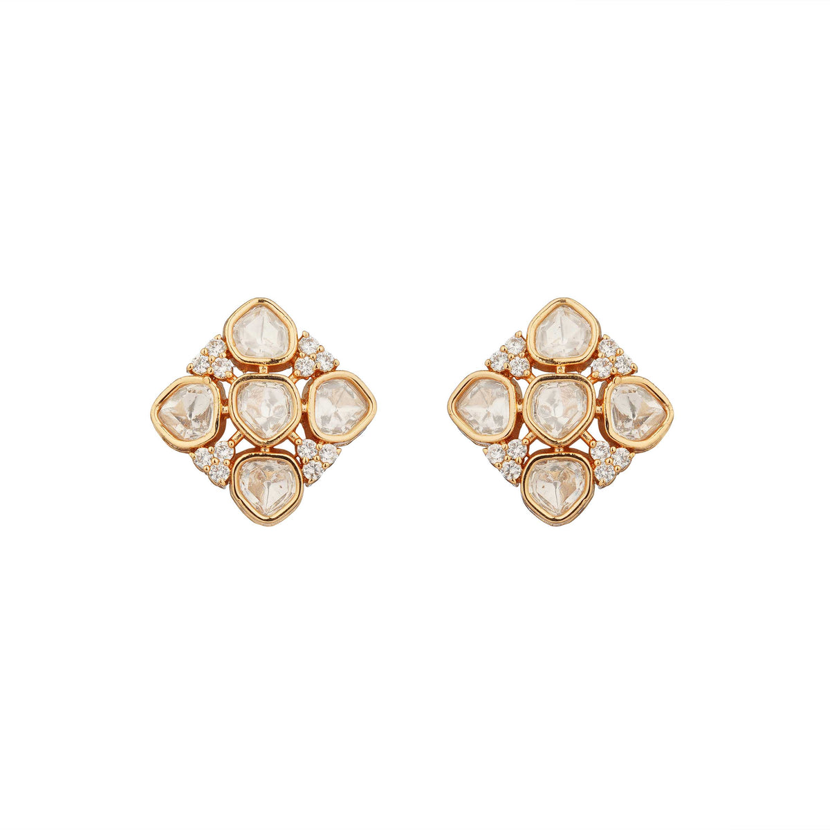 Amalia Sole Polki Necklace Set