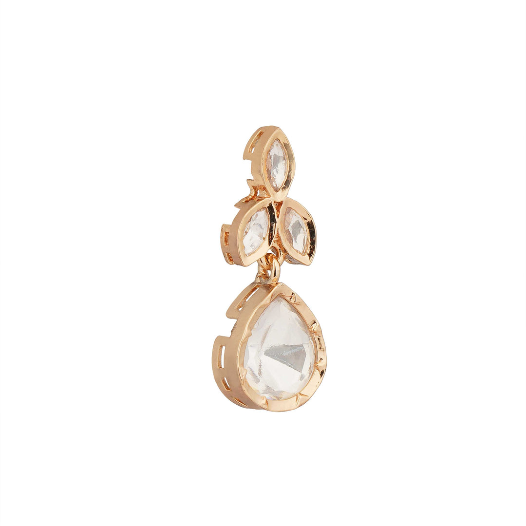 Sabrina Polki Pendant Necklace Set