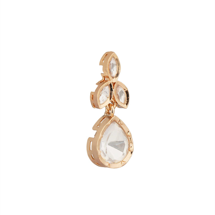 Sabrina Polki Pendant Necklace Set