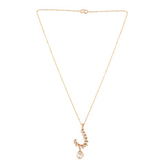 Sabrina Polki Pendant Necklace Set