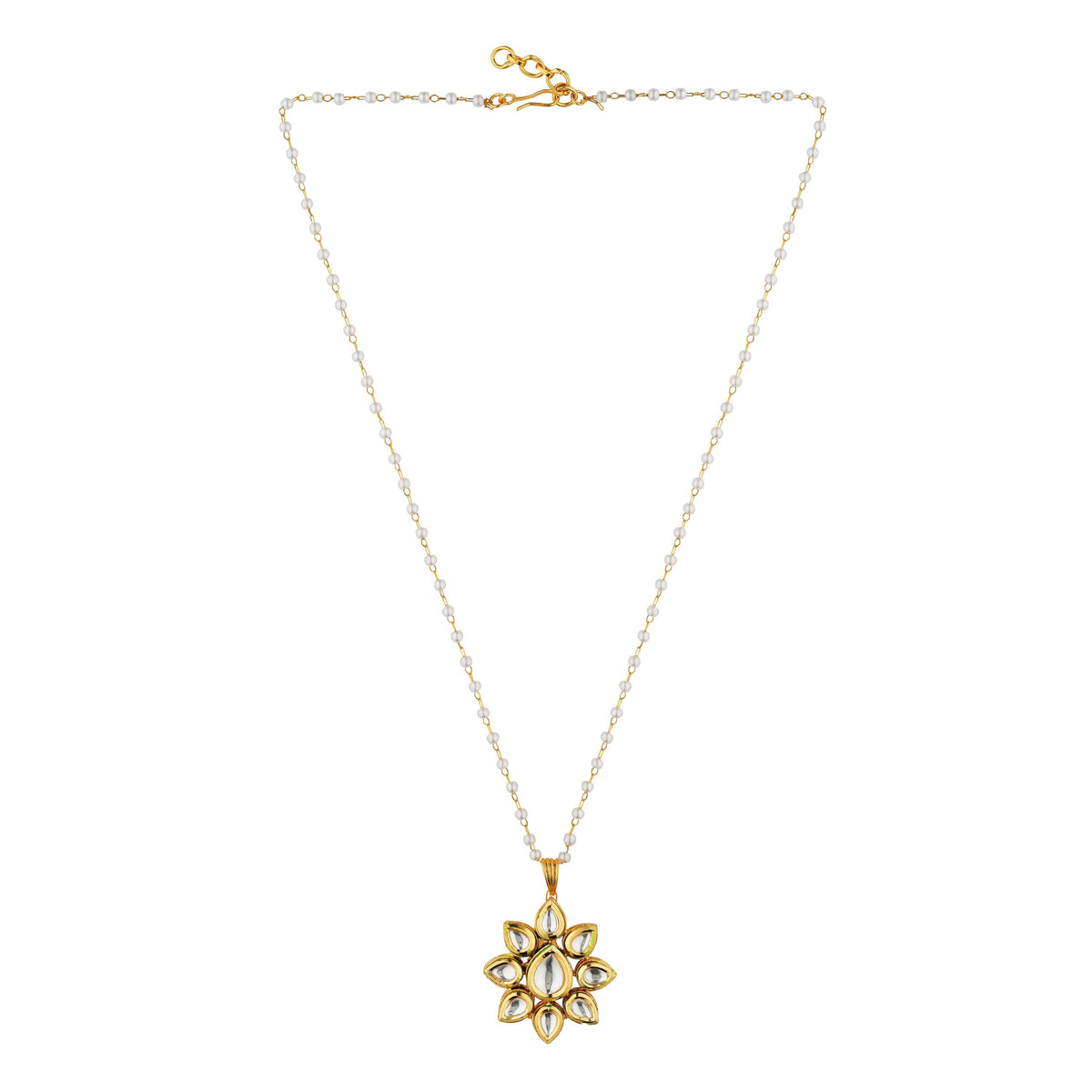 Sneha Kundan Meenakari Pendant Set