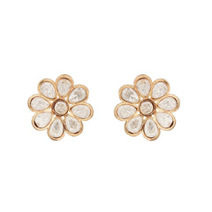 Dayana Moissanite Polki Premium Earrings