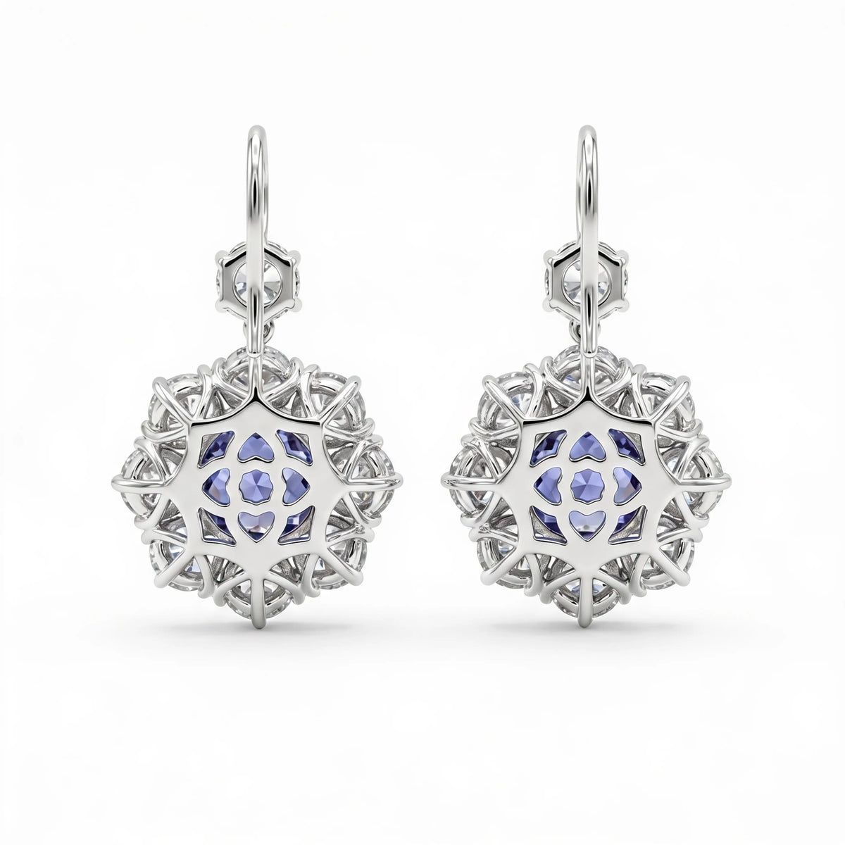Petal Cluster Mystic Drop Earrings