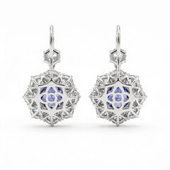 Petal Cluster Mystic Drop Earrings