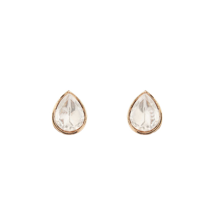 Daisy Charm Delicate Teardrop CZ Necklace Set
