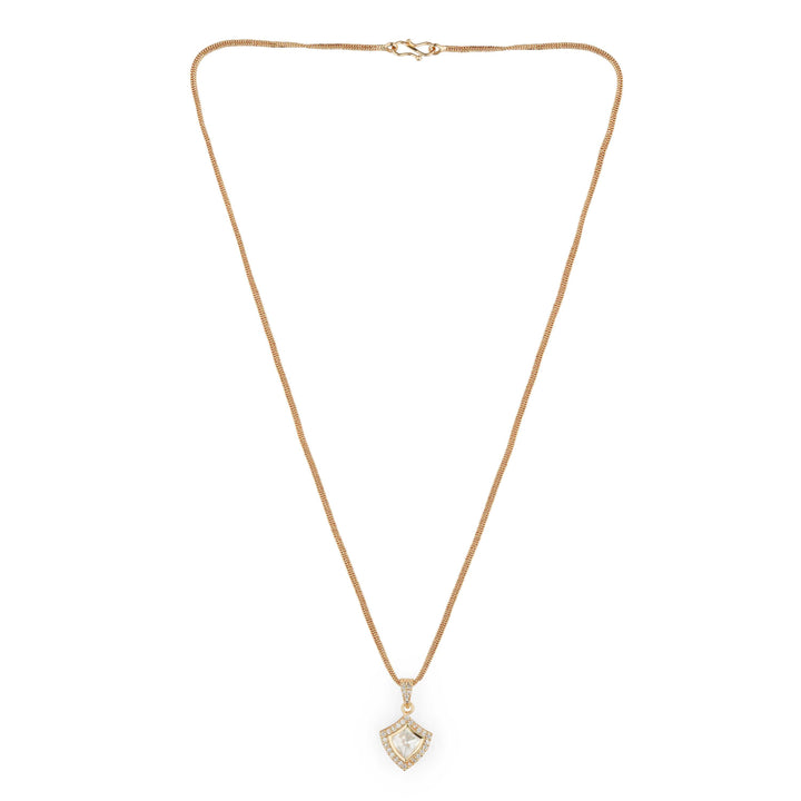 Sophie Shield Pendant Polki Set