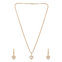 Sophie Shield Pendant Polki Set