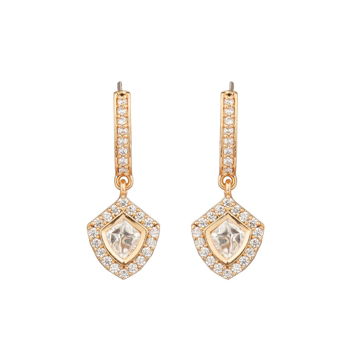 Sophie Shield Pendant Polki Set