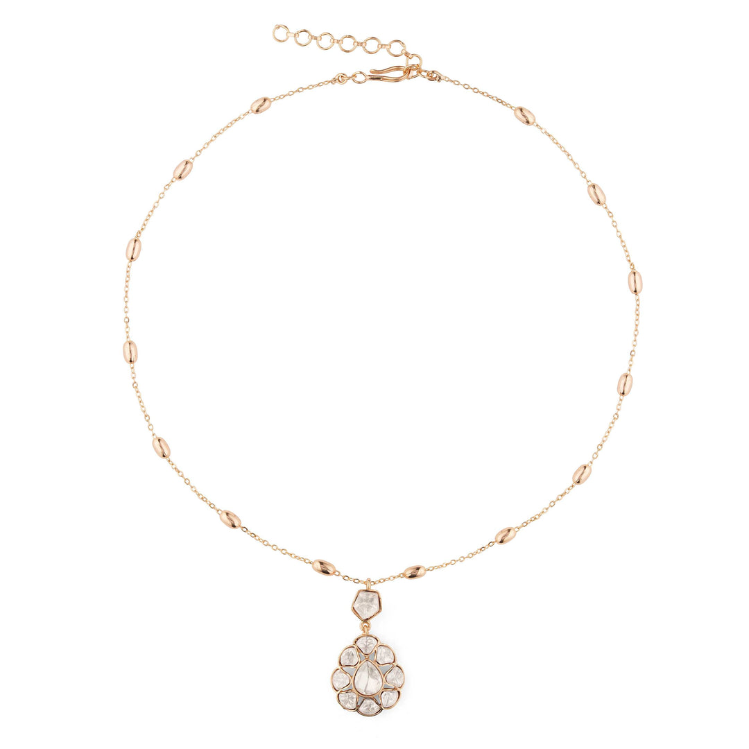 Veronica Moissanite Pendant Necklace Set