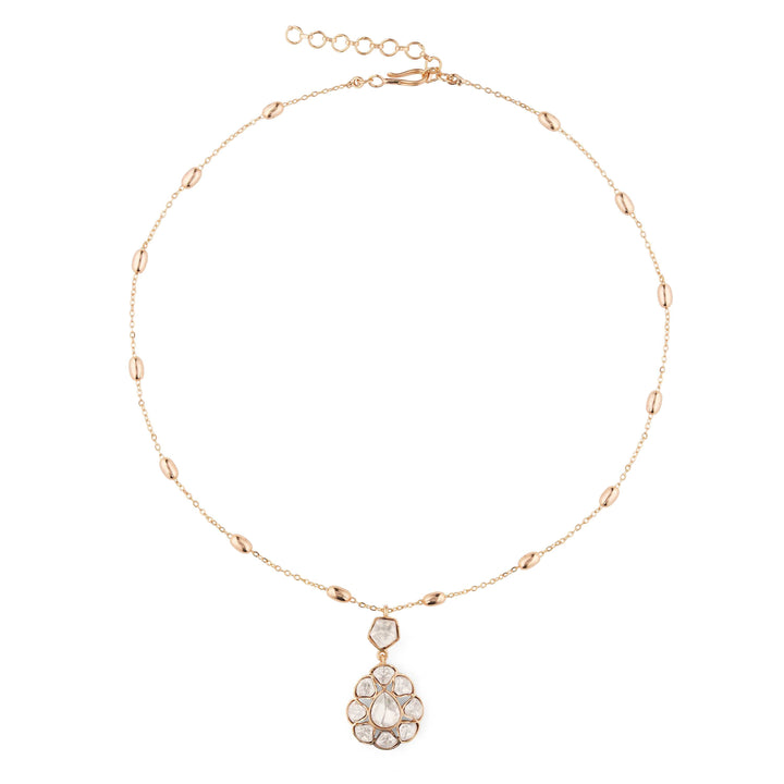 Veronica Moissanite Pendant Necklace Set
