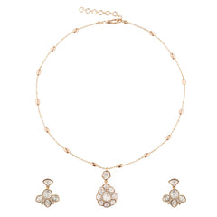 Veronica Moissanite Pendant Necklace Set