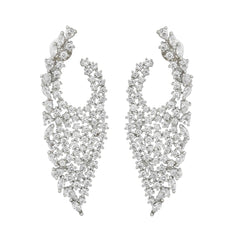 Noorain Crystal Statement Earrings