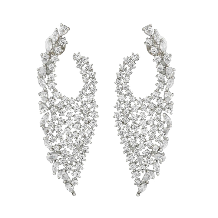 Noorain Crystal Statement Earrings