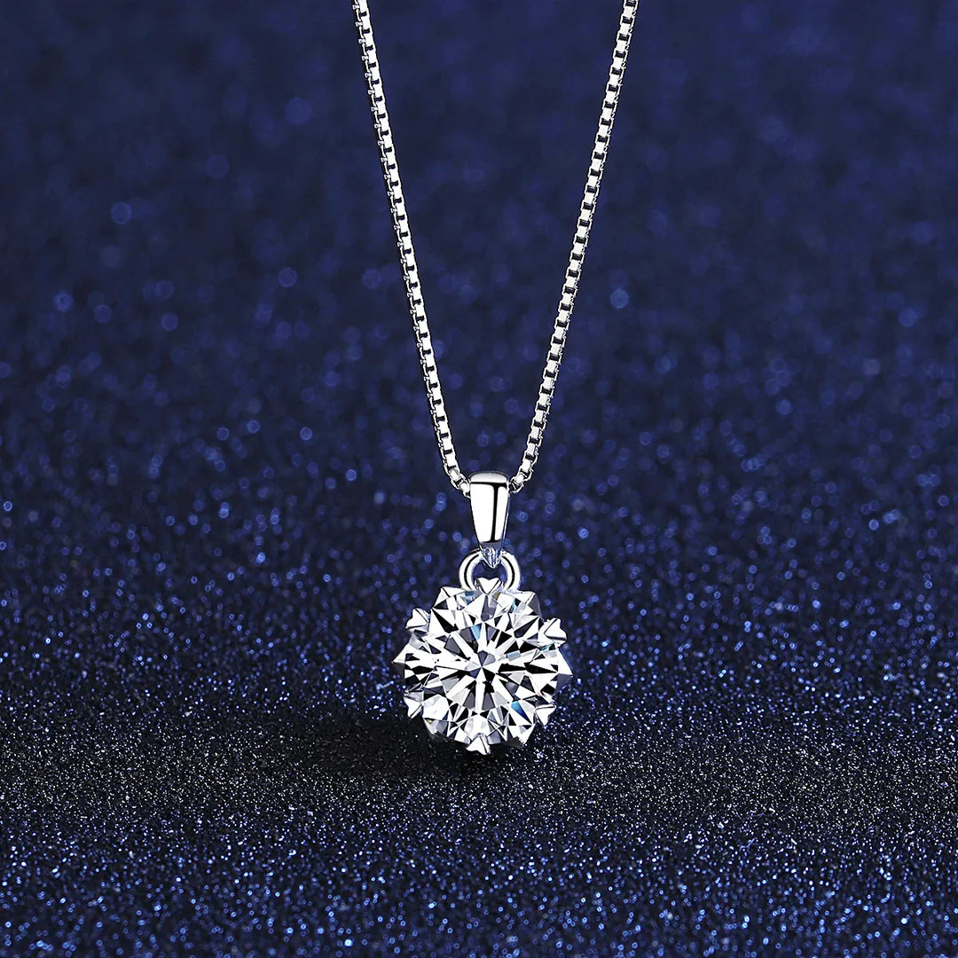 Rina Dazzling Diamond Pendant Necklace