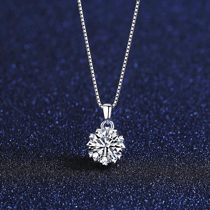 Rina Dazzling Diamond Pendant Necklace