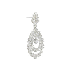 Elina Crystal Teardrop Earrings
