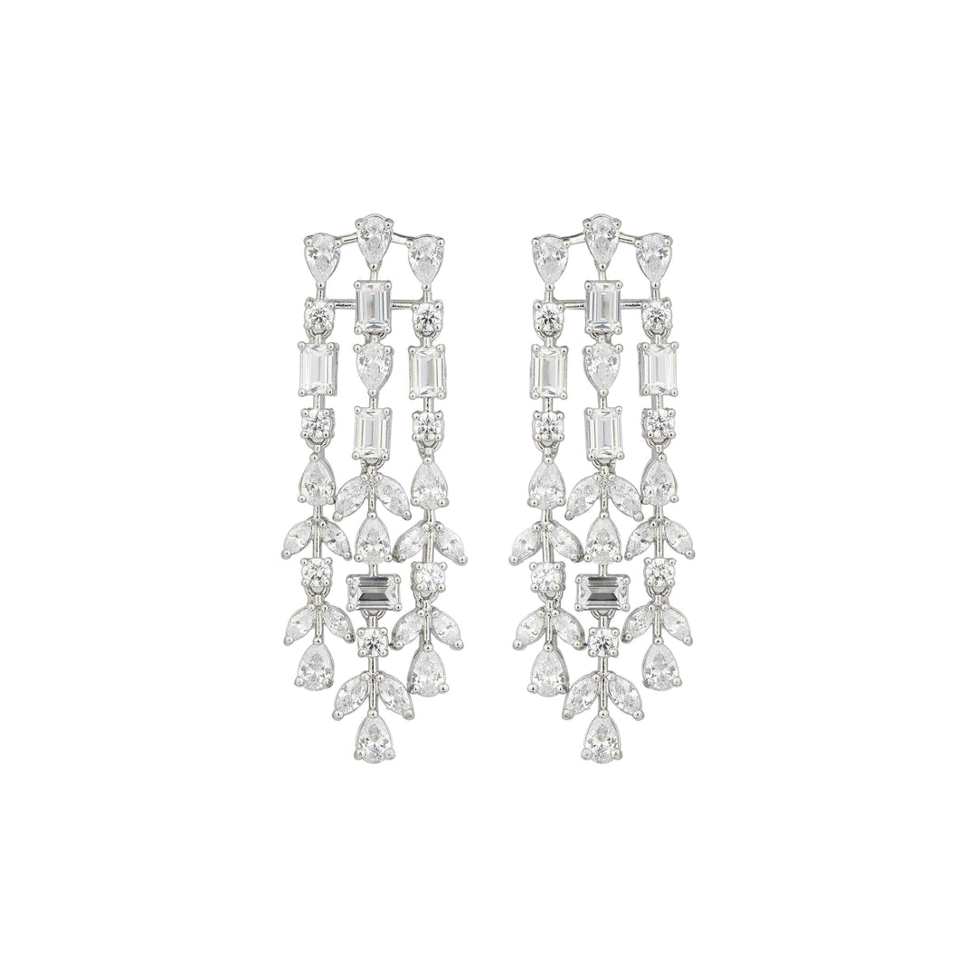 Liyana Crystal Dangler Earrings