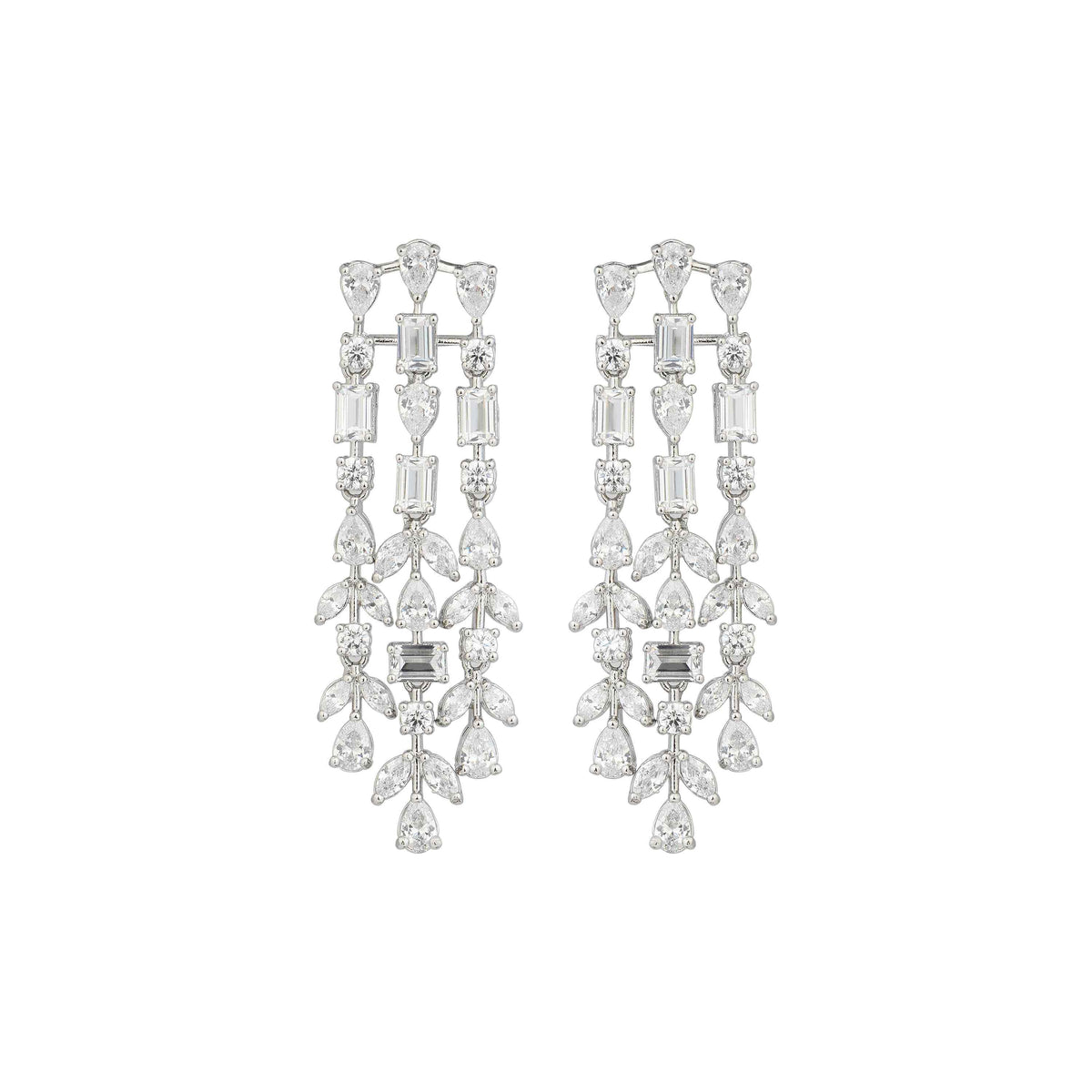 Liyana Crystal Dangler Earrings