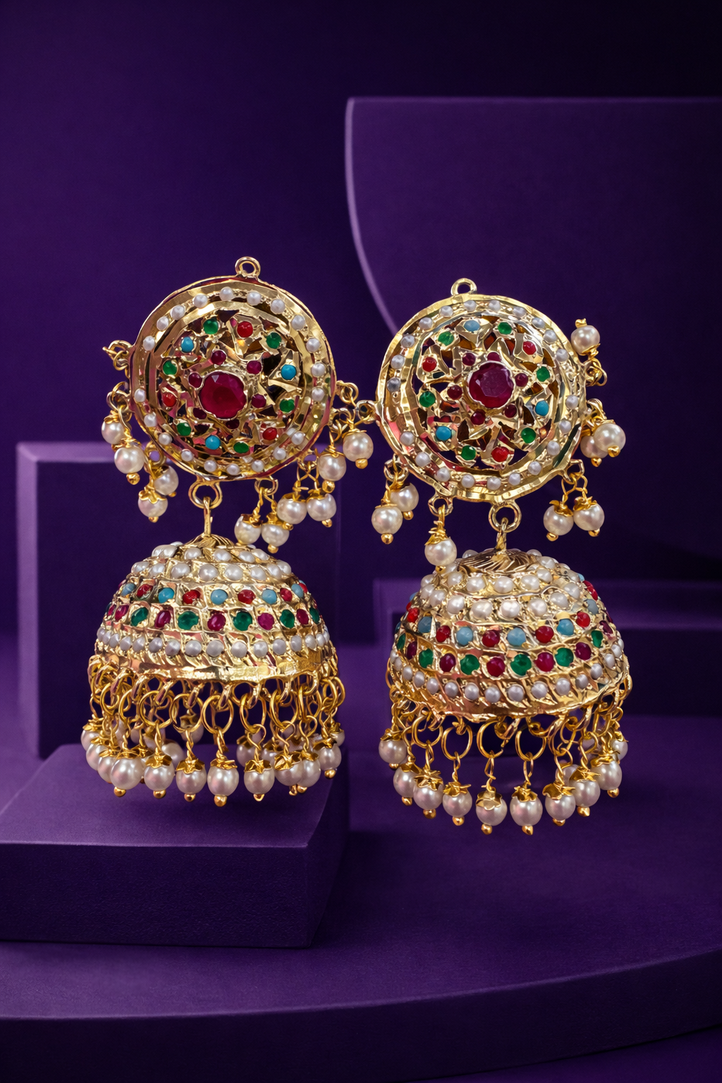 D no-5 Jadau Jhumka Live no-1227