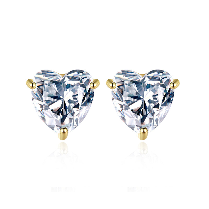 Remy Charming Heart Shape Stud