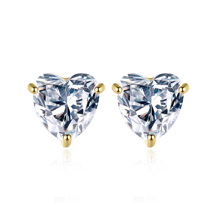 Remy Charming Heart Shape Stud