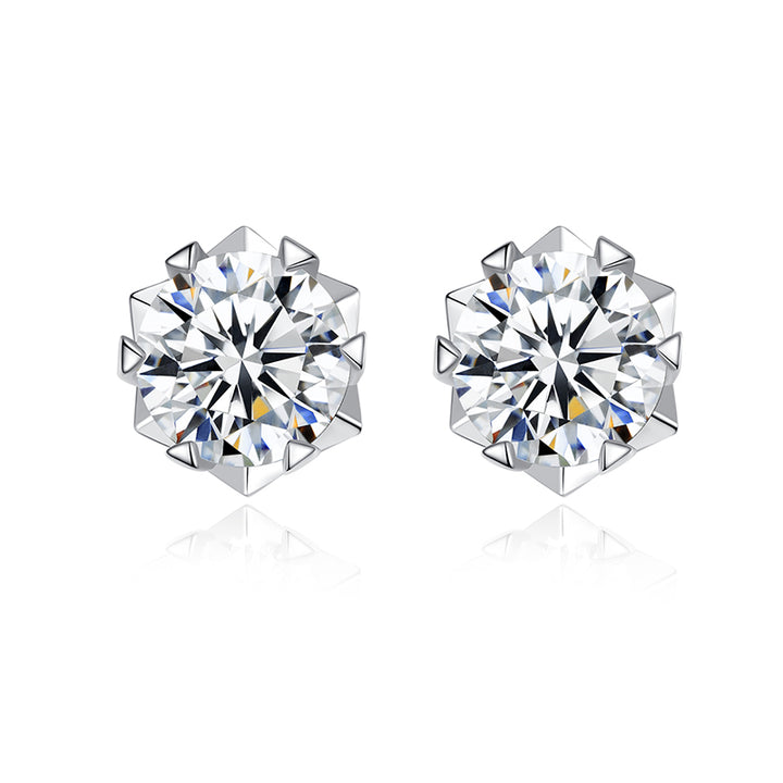 Nova Well-made Diamond Cut Stud