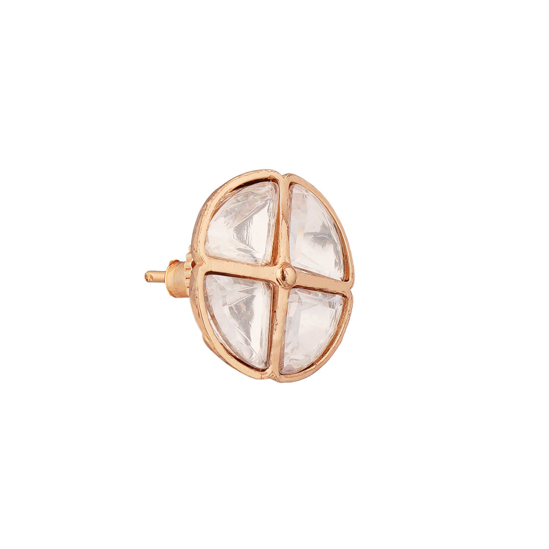 Alina Circular Stud Earrings