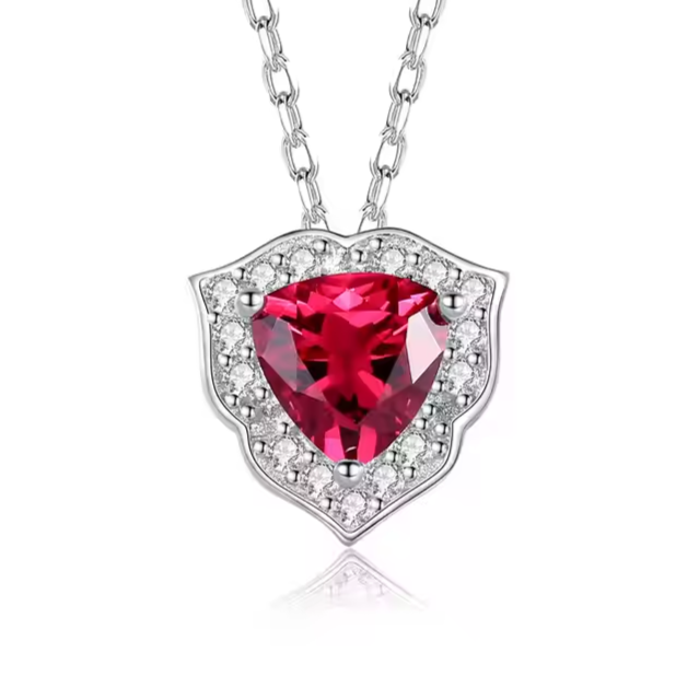 925 sterling silver nysa emerald pendant necklaces for women