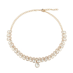 Anabia Polki Gold Plated Set Close-up
