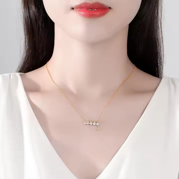 Angel necklace for women