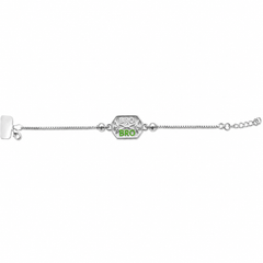 No.1 Bro 92.5 Silver Chain Rakhi