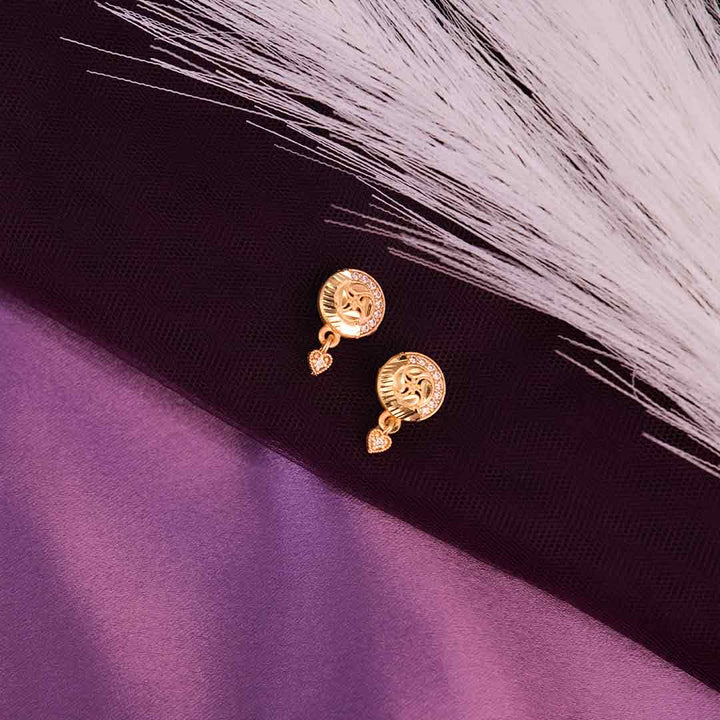 Golden Touch – Pendant with Matching Earrings