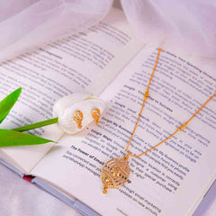 Stylish Pendant with Chain and Earrings Made for Every Occasion