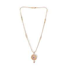 Elegant Spark – Pendant & Earrings Set