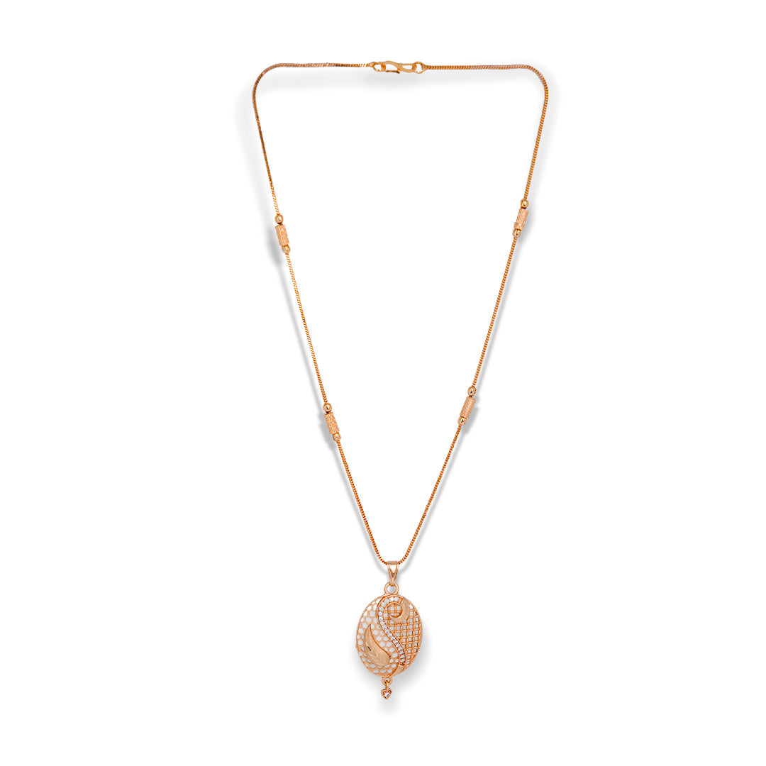 Everyday Glow – Pendant & Earrings Set with a Soft Sparkle